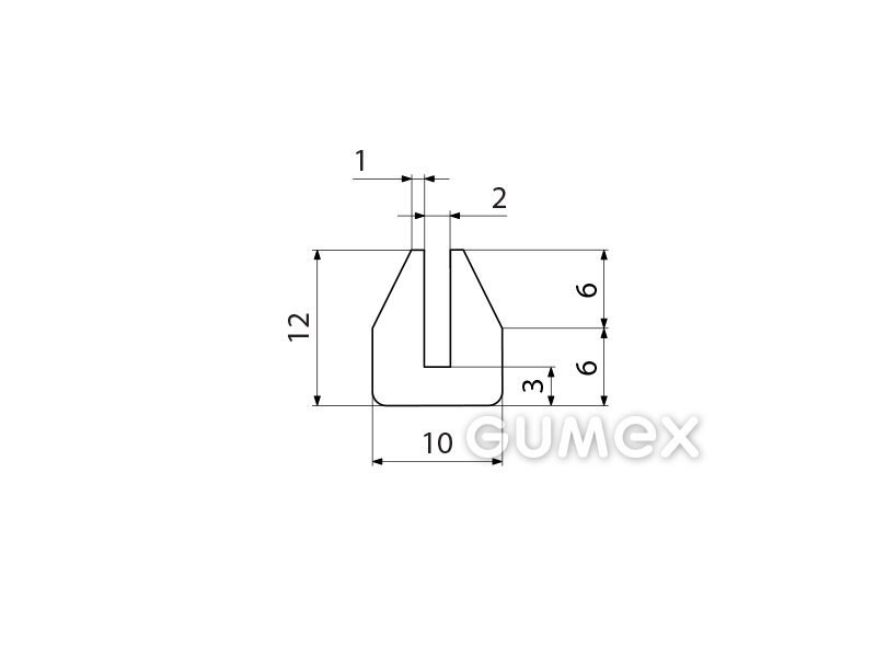 SILIKONPROFILE U-FORM